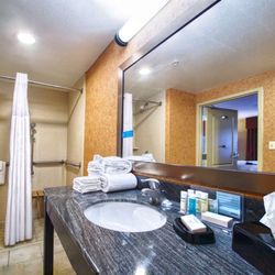 Hampton Inn & Suites Elk City - Guest room bath