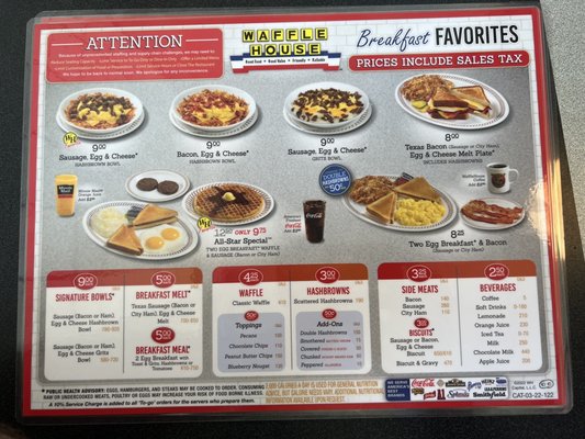 Menu photo 2 Waffle House Conroe, TX Menu photo 2 Waffle House Conroe, TX