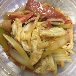 China City - I ordered roast pork chow mein but wondering what happened to the chow mein part...