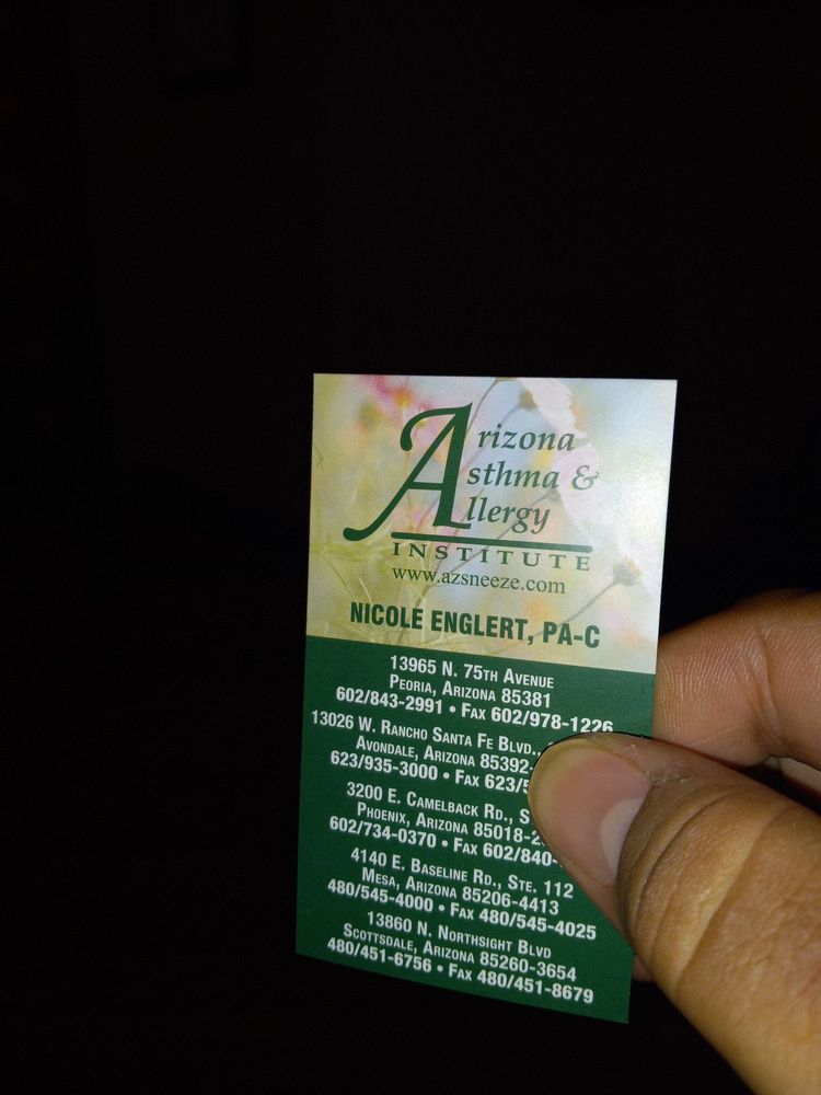 ARIZONA ASTHMA & ALLERGY INSTITUTE Updated September 2024 22