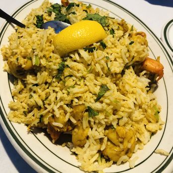 Tandoori Night - Shrimp Biryani - Indian Near Me - Fresno, California