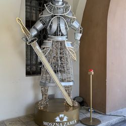 Moszna Zamek - Upon entering