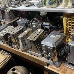 Gilroy's Used & New Furniture - Antique toasters.