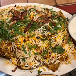 Silver Coin Indian Grill - Chicken biryani