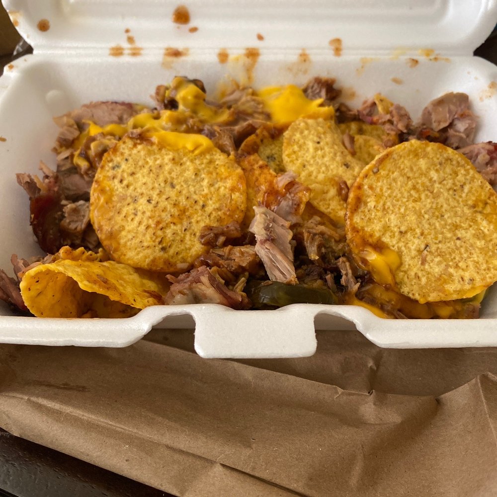 A&R BARBEQUE-- Hickory Hill - shows a container of food - Barbeque Near Me - Memphis, Tennessee