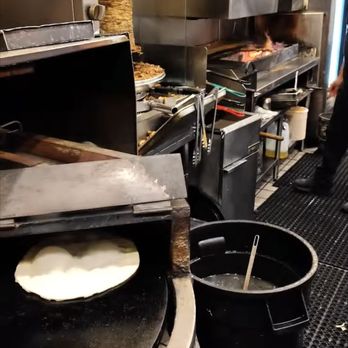 Hummus Bar & Grill - Making Pita - Mediterranean Near Me - Tarzana, California Hummus Bar & Grill - Making Pita - Mediterranean Near Me - Tarzana, California