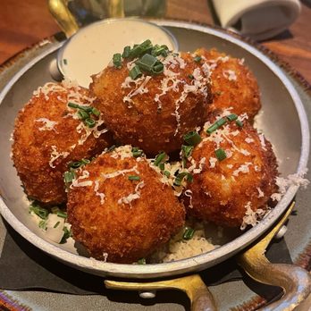 Eureka! - Mac N' Cheese Balls - American Near Me - Aliso Viejo, California Eureka! - Mac N' Cheese Balls - American Near Me - Aliso Viejo, California