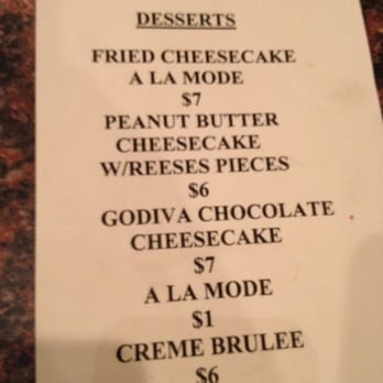 Daniel's Casual Fine Dining - Desserts menu - New American Near Me - Wilson, North Carolina Daniel's Casual Fine Dining - Desserts menu - New American Near Me - Wilson, North Carolina