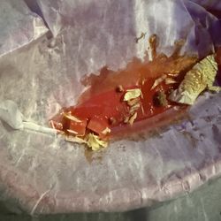 The Munch Bar - Grease underneath the taco.