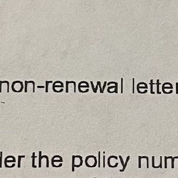 Golden Bay Softwash - Insurance letter reinstating coverage. - Pressure Washers Near Me