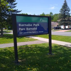 Barnabe Park - Signage