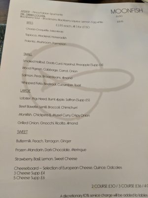 Menu photo 3 Moonfish Cafe Aberdeen, ABE