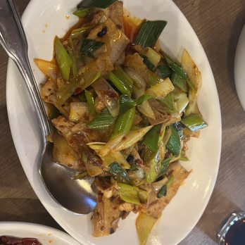 Lao Sze Chuan - 221 Twice Cooked Pork Szechuan Style. - Chinese Near Me - Aurora, Illinois