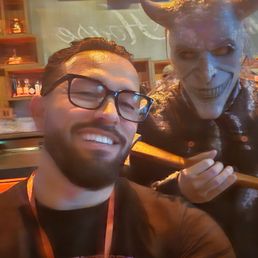 The staff could use some face cream.