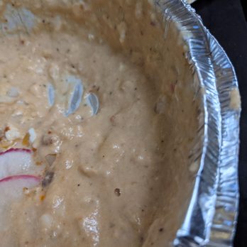 Bakersfield DET - Short rib queso (barely a centimeter full for $12.50) - Tacos Near Me - Detroit, Michigan