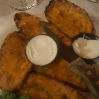 The Backyard Steak Pit - Twice baked potato skins - Seafood Near Me - Gurnee, Illinois The Backyard Steak Pit - Twice baked potato skins - Seafood Near Me - Gurnee, Illinois