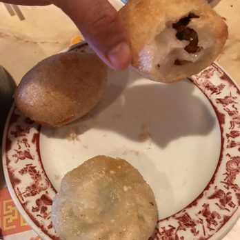 Yangtze - Ham sui gok(in hand) - nicely fried but exterior is a little thick for me. That round dim sum is stuffed with chives, super yummy - Dim Sum Near Me - St. Louis Park, Minnesota Yangtze - Ham sui gok(in hand) - nicely fried but exterior is a little thick for me. That round dim sum is stuffed with chives, super yummy - Dim Sum Near Me - St. Louis Park, Minnesota