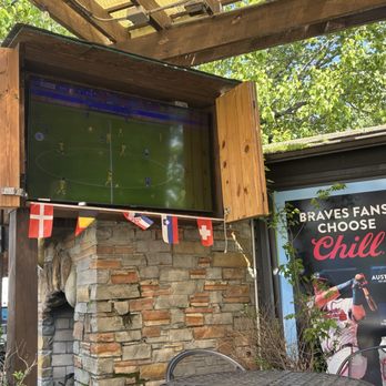 Brewhouse Cafe - Champions League Qtr-Finals on patio - Pubs Near Me - Atlanta, Georgia Brewhouse Cafe - Champions League Qtr-Finals on patio - Pubs Near Me - Atlanta, Georgia