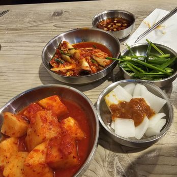 Moobongri - Banchan, Kimchi was super tasty - Korean Near Me - Irvine, California Moobongri - Banchan, Kimchi was super tasty - Korean Near Me - Irvine, California