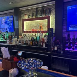 The bar The bar