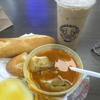 Baguette Bros - Chicken curry soup - Sandwiches Near Me - Tualatin, Oregon Baguette Bros - Chicken curry soup - Sandwiches Near Me - Tualatin, Oregon