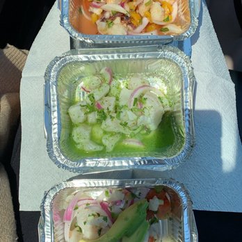 La Cevicheria Bar & Grill - Peruvian, Mexican and Moroccan style ceviche. "Ceviche three ways" - Seafood Near Me - Toronto, Ontario La Cevicheria Bar & Grill - Peruvian, Mexican and Moroccan style ceviche. "Ceviche three ways" - Seafood Near Me - Toronto, Ontario
