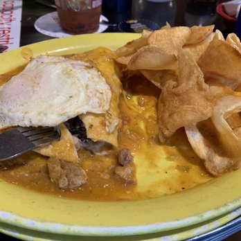 Sam's No 3 - Green Chili Mexi Burger - Breakfast & Brunch Near Me - Denver, Colorado