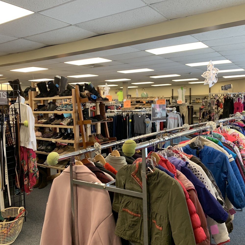 MTN Thrift and Coffee - clothes on racks - Thrift Stores Near Me - Lincoln, New Hampshire MTN Thrift and Coffee - clothes on racks - Thrift Stores Near Me - Lincoln, New Hampshire