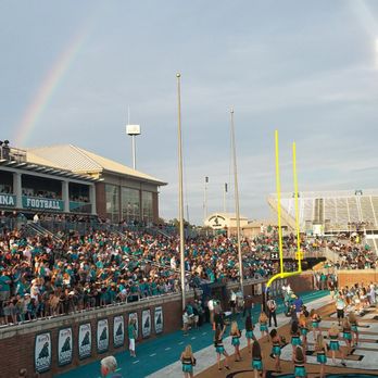 Robert B Brooks Stadium - Rainbow over the stadium,  hopefully good luck! - Stadiums & Arenas Near Me - Conway, South Carolina