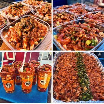 Los Coqueros - a variety of food items - Caterers Near Me Los Coqueros - a variety of food items - Caterers Near Me