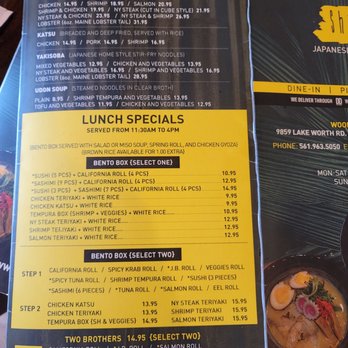 Shingo's Japanese Restaurant - Menu - Sushi Bars Near Me - Lake Worth, Florida Shingo's Japanese Restaurant - Menu - Sushi Bars Near Me - Lake Worth, Florida