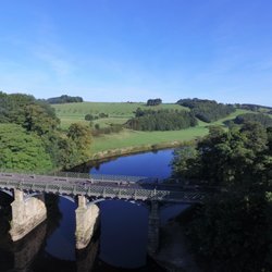 Hovershotz Aerial Drone Photography Video & Inspections Cumbria - Aerial drone photo Crook O' Lune Luneside Millennium Walk Bridge River Lune Caton Lancaster Lancashire by Hovershotz Aerial Drone Photograph