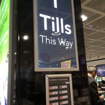 World Duty Free - In case you weren't sure what way to go for the cash tehiaters - Duty-Free Shops Near Me - Ingliston, EDH