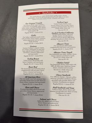 Menu photo 4 Giuliano's Delicatessen Gardena, CA