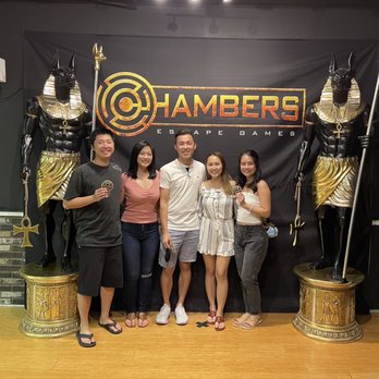 Chambers Escape Games - We escaped with four minutes to spare! (VR Dragon Tower) - Escape Games Near Me - Honolulu, Hawaii Chambers Escape Games - We escaped with four minutes to spare! (VR Dragon Tower) - Escape Games Near Me - Honolulu, Hawaii