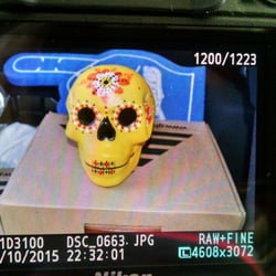 Taller Paco Padilla - Mi calaverita !! Aunque la cámara se volvió loca, esto fue el dia 01/Nov/15 jejje, anda a modo de "Volver al Pasado" jeje.