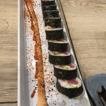 Kae Sushi - Spicy Tuna Crunch Roll --- definitely was spicy but not much taste of the actual tuna. All I felt was the spice. - Sushi Bars Near Me - Coral Gables, Florida Kae Sushi - Spicy Tuna Crunch Roll --- definitely was spicy but not much taste of the actual tuna. All I felt was the spice. - Sushi Bars Near Me - Coral Gables, Florida