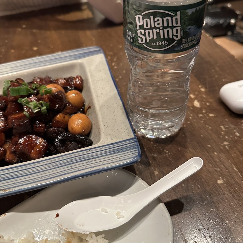 The Bao - Plastic spoon, bottled water. - Shanghainese Near Me - New York, New York The Bao - Plastic spoon, bottled water. - Shanghainese Near Me - New York, New York