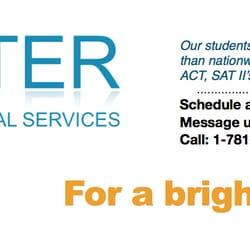 Master Educational Services - The #1 Prep Company in the Boston Area!