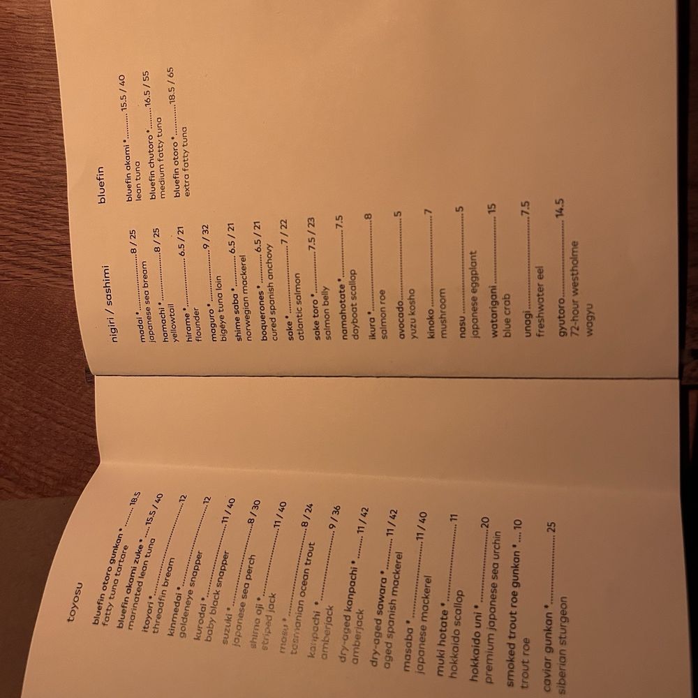 Uchi DC - Menu - Sushi Bars Near Me - Washington, DC, District of Columbia Uchi DC - Menu - Sushi Bars Near Me - Washington, DC, District of Columbia