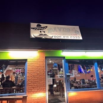 David's Mexican Restaurant - the outside of the restaurant - Mexican Near Me - Amarillo, Texas