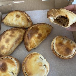 Classic beef and Ham and Cheese Empanadas. So yummy! Classic beef and Ham and Cheese Empanadas. So yummy!