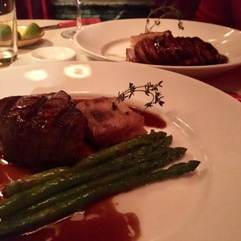 Bistro Cacao - Filet mignon and duck. Both were fabulous!!! - French Near Me - Washington, DC, District of Columbia