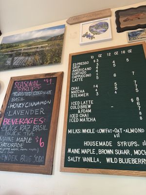 Menu photo 1 Precipice Coffee Ellsworth, ME Menu photo 1 Precipice Coffee Ellsworth, ME
