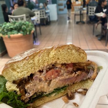 OlenaHi - Grilled ahi sandwich - Salad Near Me - Honolulu, Hawaii