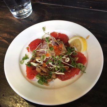 Kingyo - Salmon appetizer - Japanese Near Me - Vancouver, British Columbia