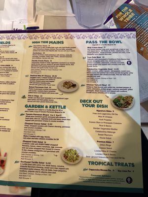 Menu photo 3 Daiquiri Deck St. Armands Circle Sarasota, FL
