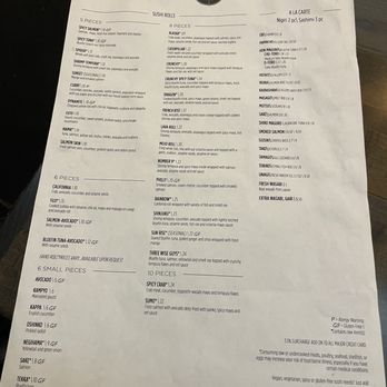 Bagu Sushi & Thai - Menu - Sushi Bars Near Me - Minneapolis, Minnesota Bagu Sushi & Thai - Menu - Sushi Bars Near Me - Minneapolis, Minnesota