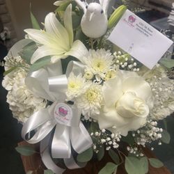 Flowers In A Basket - Standard Floral Serenity