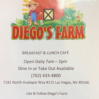 Diego's Farm - Diego's Farm - Breakfast & Brunch Near Me - Las Vegas, Nevada Diego's Farm - Diego's Farm - Breakfast & Brunch Near Me - Las Vegas, Nevada